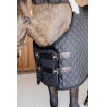 Gepolsterte Brustverlängerung veganes Schaffell Kentucky - Schwarz