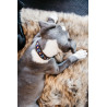 Handgefertigte Perlen-Hundehalsband Kentucky - Marineblau