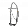 Verstellbares Deutsches Reithalfter D Collection by Dy'on - Schwarz