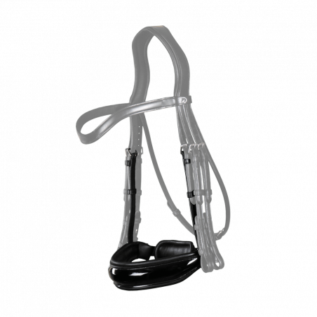 Nasenriemen Breit Verschluss Pull Back Lackleder New English Collection by Dy'on