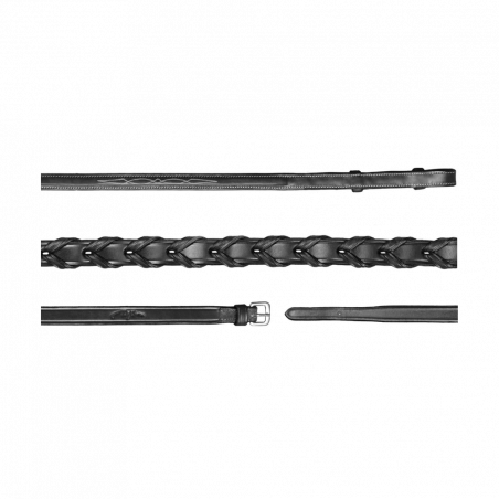 Geflochtene Zügel 5/8 US-Kollektion von Dy'on