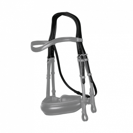 Trensenzaum Kopfstück Dressur New English Collection by Dy'on