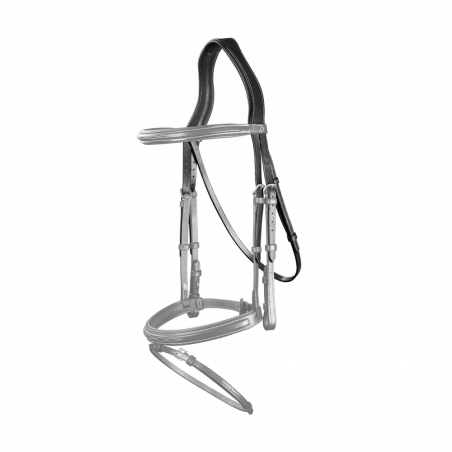 Genickstück mit Kehlriemen US Collection by Dy'on