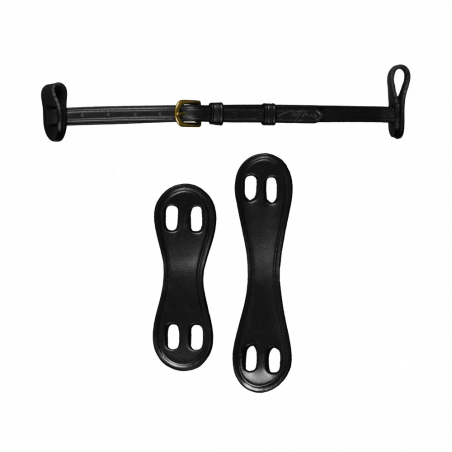 Unterkinnriemen 1/2 mit 2 abnehmbaren Befestigungen D Collection by Dy'on