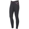 Damenhose ANTIBES - Schwarz / Fuchsia