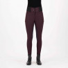 Reitleggings Euro-Star Athletic leanline FullGrip - Schwarze Rose