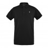 Herren-Poloshirt Kingsland Classic Piqué - Schwarz