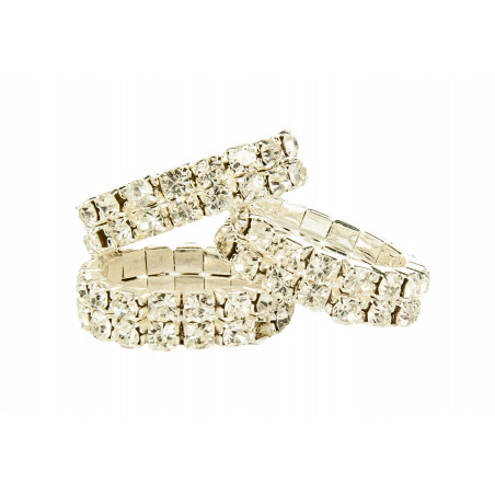 Flechtgummis HKM Crystal