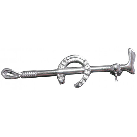 Krawattennadel Silber HKM Horseshoe