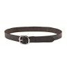Spornriemen aus Leder HKM - Schwarz