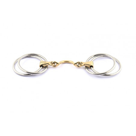 Gebiss 4 Ringe Jump'In mit Zungenfreiheit