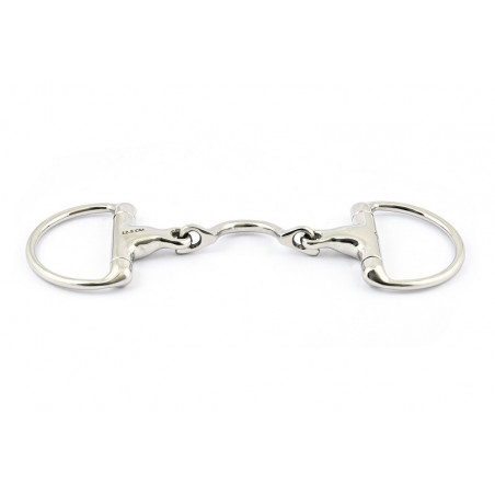 Olivenkopfgebiss Jump'In doppelt gebrochen mit blockierter Zungenfreiheit