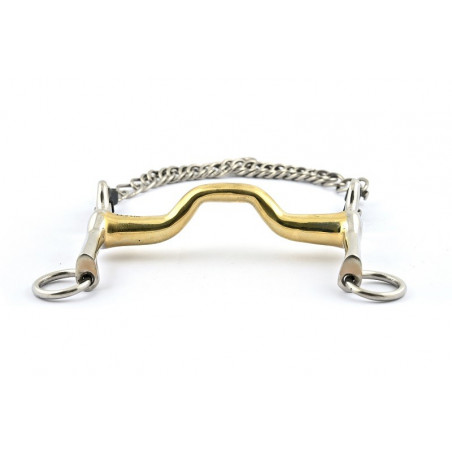 Gebiss von Jump'In mit kleinen Ästen und Zungenfreiheit