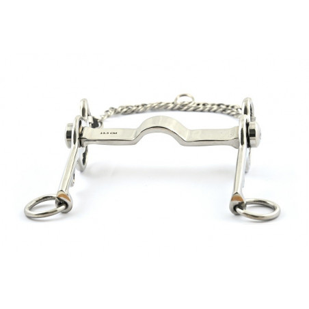 Pelham-Gebiss Jump'In flach dünn neigbar