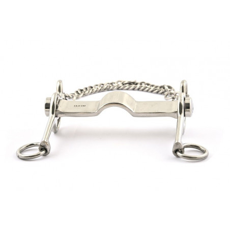 Pelham-Gebiss Jump'In flach neigbar kleine Äste