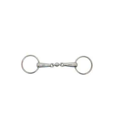 Einfach gebrochenes Gebiss mit doppelter Bruchstelle und Kugelverbindung 20 mm Harcour