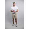 Technisches Poloshirt Harcour Pavo - Weiß