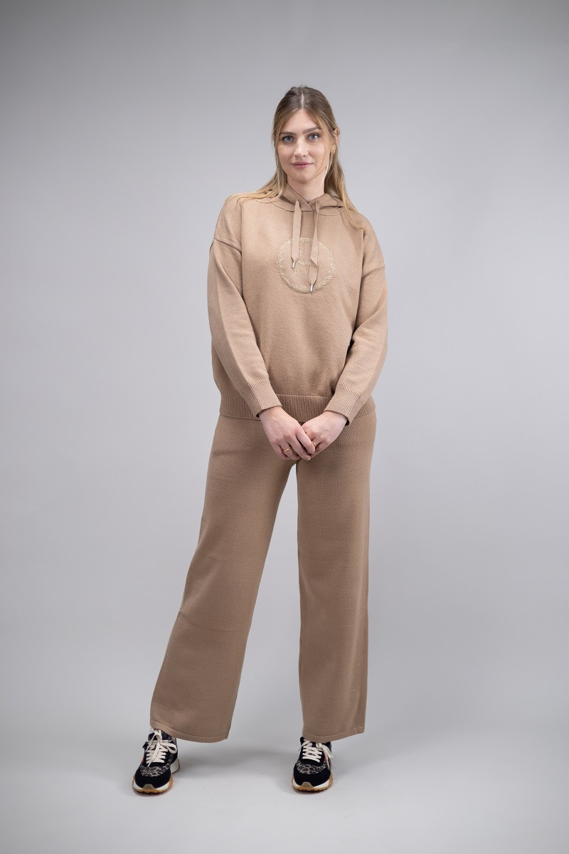 Harcour Pretty Sweatshirt Kamel Braun