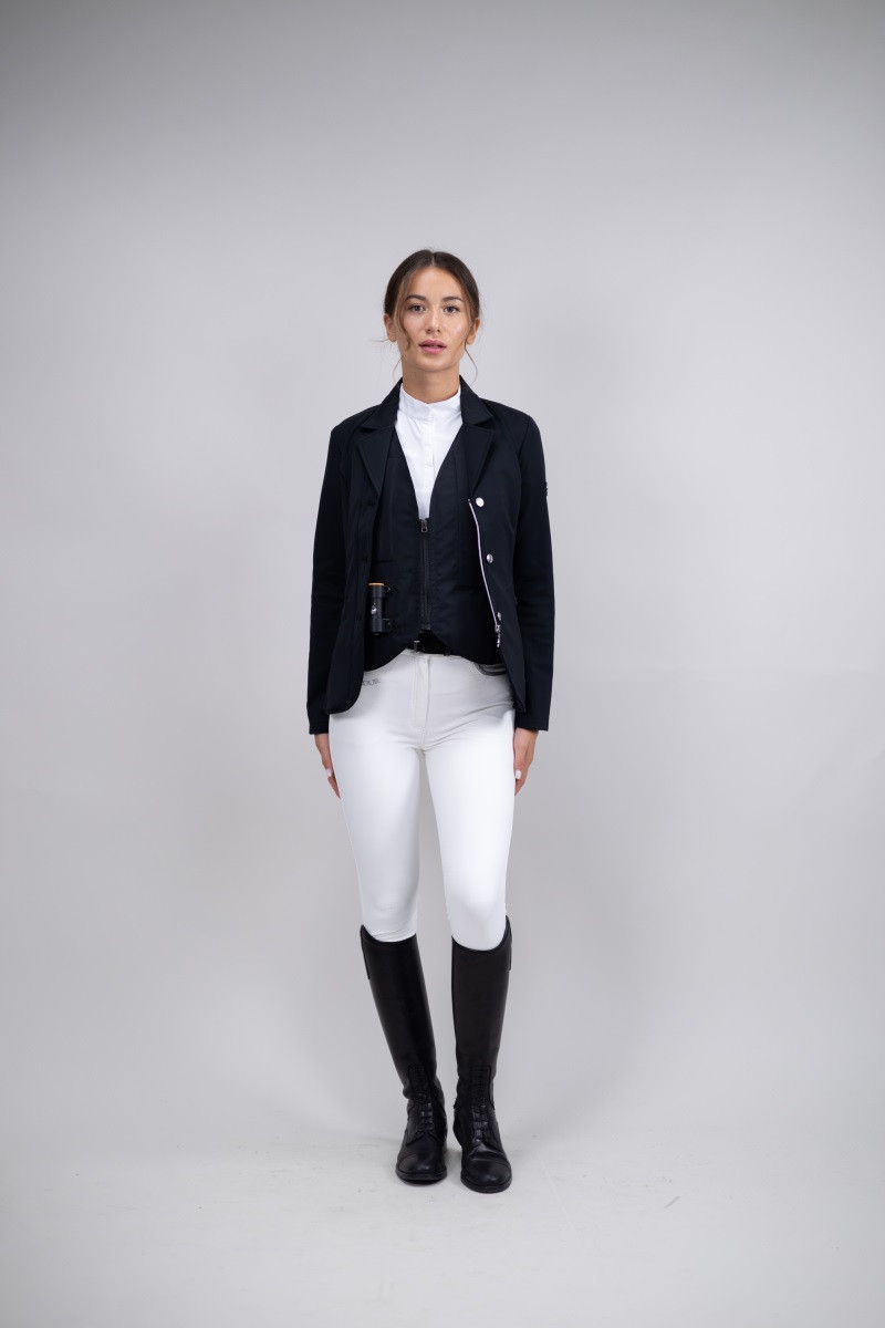 Veste de concours Airbag Kanji + Airbag Harcour Noir