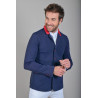 Turnierjacke Harcour Pegase - Marine / Rot