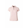 Wettkampf-Poloshirt mit kurzen Ärmeln und Claudine-Kragen für Damen B Vertigo - Silberrosa