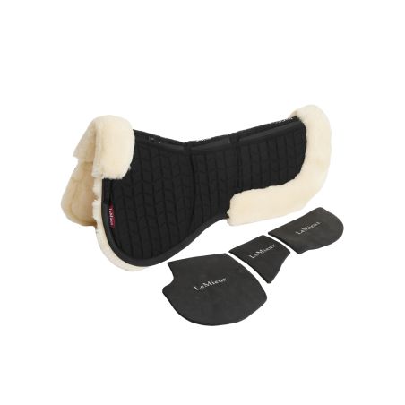 LeMieux Merino + ProSorb Sattelkissen mit Keilen, 3 Taschen