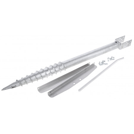 Satzpfahl für Solarpanel AKO als Bausatz