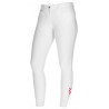 Janne x PinkRibbon Vollbesatz-Grip-Reithose Damen Covalliero - Weiß