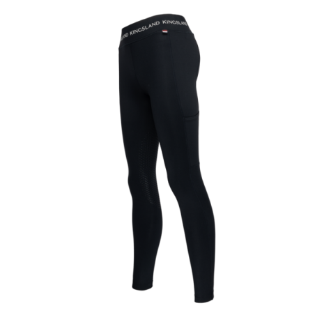 Damen-Reitleggings mit Kniebesatz KLjuni Kingsland