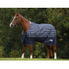 Decke 200g Saxon Defiant 600D - Marineblau kariert