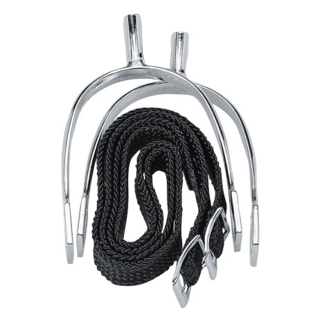 Korsteel Pow Never Rust Sporen mit Korsteel Riemen