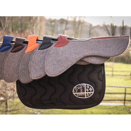 Filz- und Leder-Sattelpads Jump’In