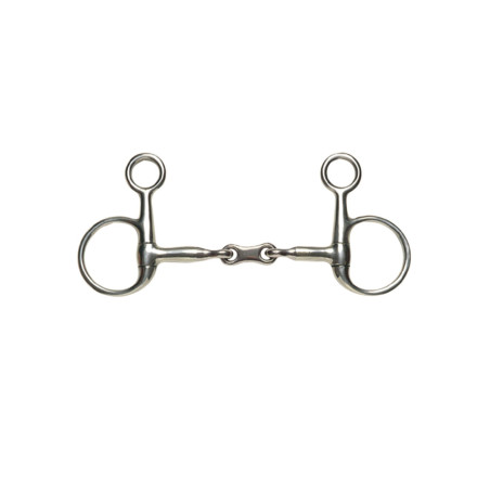 Doppelt gebrochenes Baucher-Gebiss Bit II Korsteel