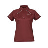 Damen-Poloshirt mit kurzen Ärmeln Weatherbeeta Victoria Premium - Bordeaux