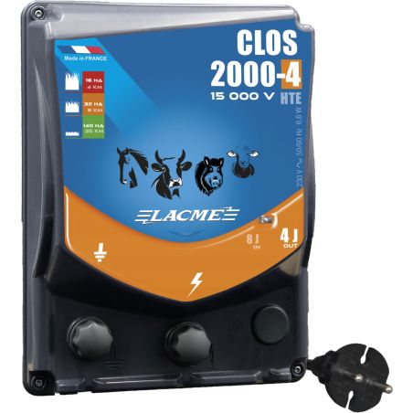 Elektrozaungerät Clos 2000-4 Lacmé
