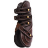 Gamaschen mit Knopf CHETAK - Schwarz / Bordeaux