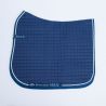 **Bucas Max Dressur Schabracke** - Marineblau / Silber
