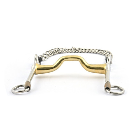 Gebiss Jump'In mit großen Schenkeln und Zungenfreiheit