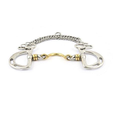 Gebiss Goyo Jump'In Aga mit Rollen und Zungenfreiheit