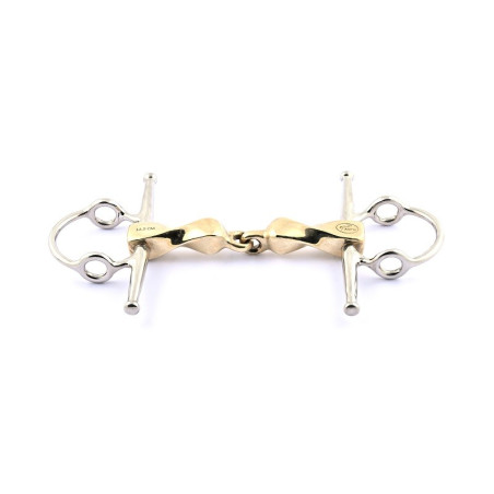 Gebiss mit Hebelwirkung Jump'In große quadratisch gedrehte Stangen mit Nadeln