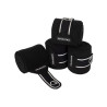 Bandas de polo transpirables Diamond por 4 Equestro - Schwarz