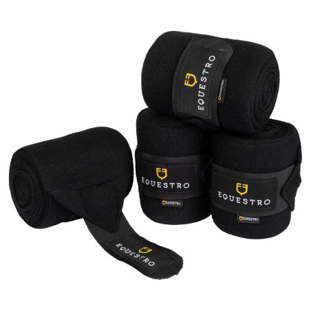 Ruhebandagen aus Wolle, 4er-Set, Equestro