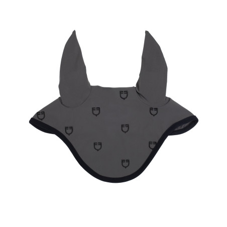 Fliegenhaube mit mehrfarbigem Logo Black Line Edition Equestro