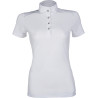 Wettkampf-Poloshirt Premium HKM - Weiß