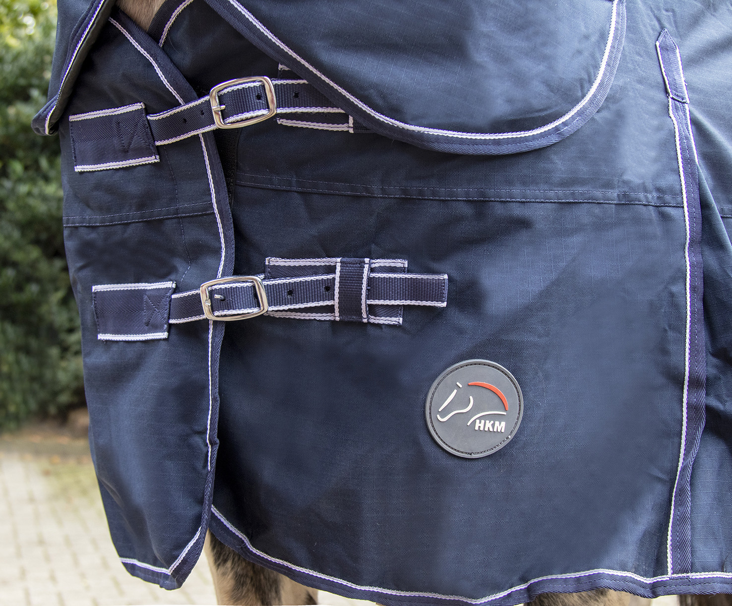 Außendecke Starter mit Fleece-Futter HKM Dunkelblau