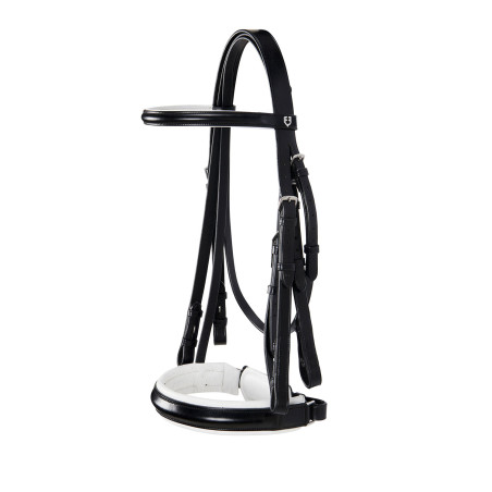 Glattes Leder-Dressurzaumzeug Dressage+ Equestro