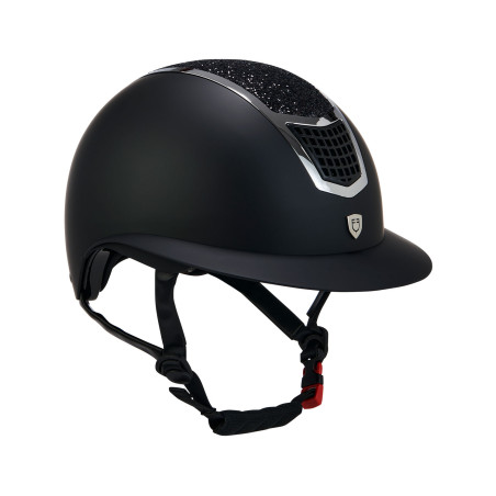 Eclipse-Helm mit Strass und breitem Visier (3 Polsterungen) Equestro