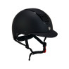 Ultraleichter Helm mit poliertem Rahmen Eclipse Equestro - Schwarz / schwarz