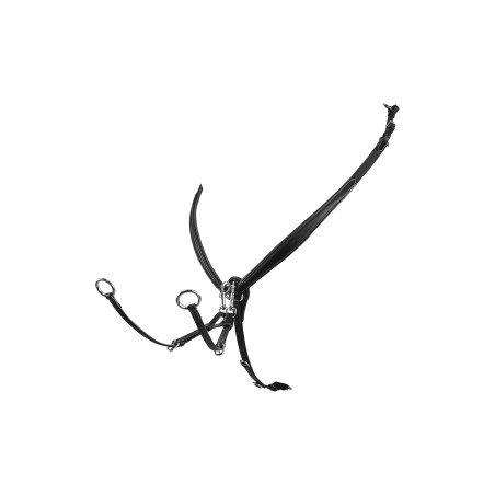 Brustblatt Hindernis aus Leder Equestro