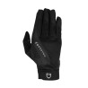 Handschuhe aus technischem Gewebe mit Fleece-Futter Equestro - Schwarz